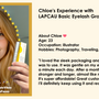 Chloe's Experience with LAPCAU Basic Eyelash Growth Serum